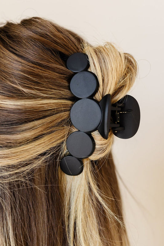 Circles Hair Claw Clip