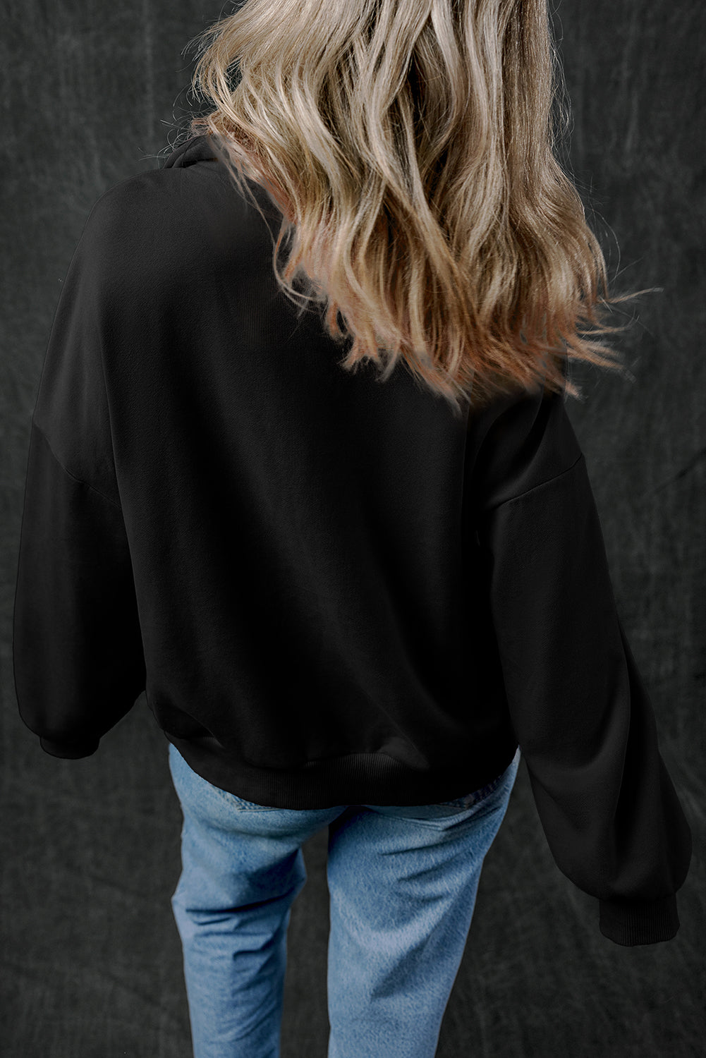 Zip-up Kangaroo Pocket Sweatshirt