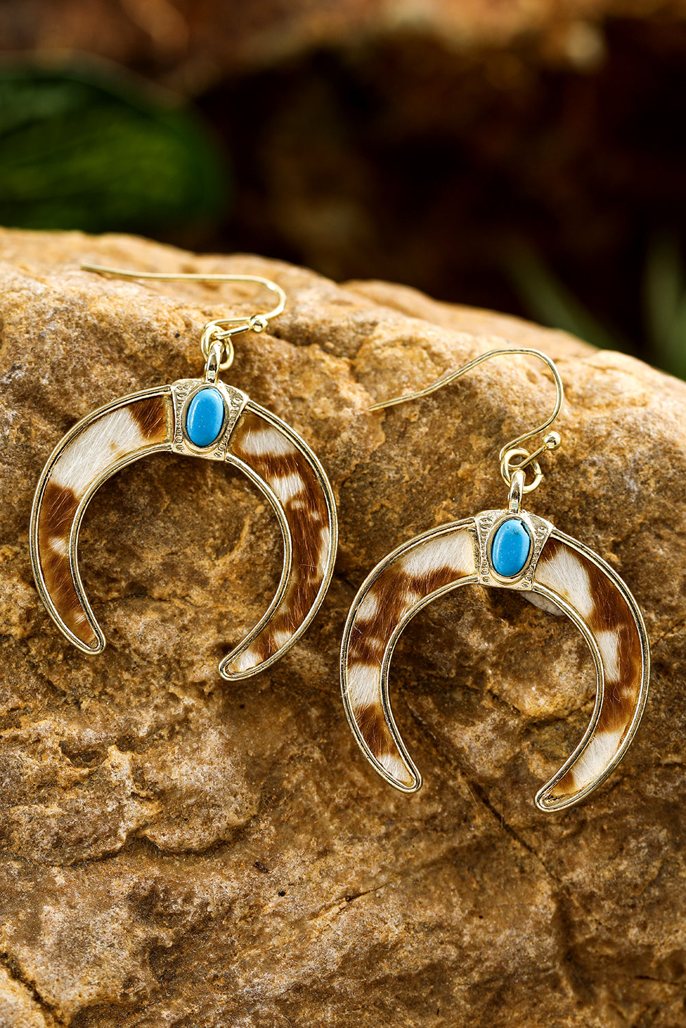 Turquoise Inlay Earrings